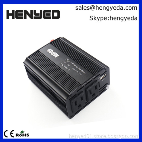 400W 12V 120V DC to AC power inverter